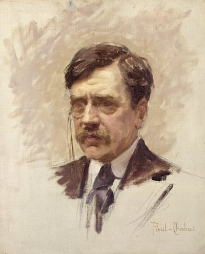 Paul Bourget (1852-1935) ca. 1895 von Paul Emile Chabas